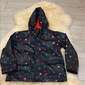 Joe Fresh Kids Multicolor Hooded Raincoat